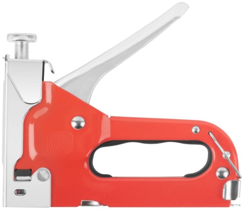 Степлер для узких скоб "тип 53" 4-14мм с регулировкой силы удара корпус метал. КУРС 32086 фото 2