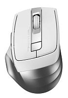 Мышь A4Tech Fstyler FG35 серебристый/белый оптическая (2000dpi) беспроводная USB (6but) | код 1192136 | A4TECH