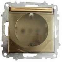 Zena без рамки титаниум розет крышка с/з | код 609-011400-218 | ABB