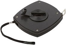 Рулетка, черный закрытый пластиковый корпус, стальная лента 30 м | код 17730 | FIT