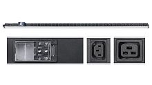 Cabeus PDU-32-10C19-20C13-B-T Блок розеток для 19 шкафов, вертикальный, 10 розеток IEC 320 C19, 20 розеток IEC 320 C13, 32А, автомат защиты, алюминиевый корпус, клеммная колодка | код 9546c | Cabeus