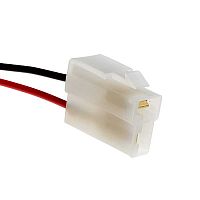 Разъём авт. соединитель RUICHI DJ7021-6.3-21 (18AWG 300 мм), 12/ 24 (DC) В | код 99883 | Ruichi