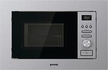 Микроволновая печь Gorenje BM201AG1X 20л. 800Вт нержавеющая сталь (встраиваемая) | код 1671464 | GORENJE