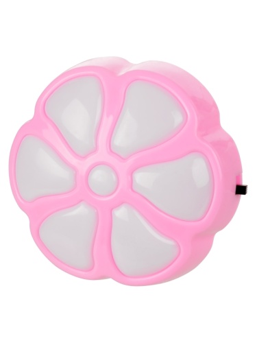 Ночник Лютик с выключателем, 0,5 Вт, розовый, 220 В Народный | код SQ0357-0063 | TDM НАРОДНЫЙ