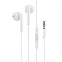 Проводные наушники-вставки с микрофоном Hoco M64, белый | код 6931474713094 | Hoco