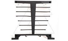 Радиатор RH08, черный, алюминий, 0.8 ?С/W, монтаж на рейку DIN35/панель, 106x110x96mm, для RSR52, RSR62 | код 2616047 | Relpol