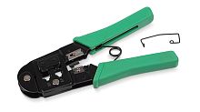Cabeus HT-268 Инструмент обжимной для RJ-45 (8р8с), RJ-11/12 (6р6с, 6р4с, 6р2с) | код 7828c | Cabeus