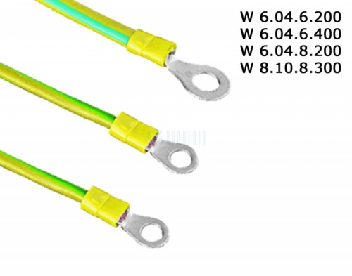 Провод заземления, 10шт. | код W 6.04.8.300 | ПРОВЕНТО Провод заземления, 10шт. | код W 6.04.8.300 | ПРОВЕНТО