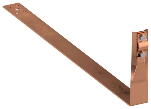 Дер. пр. кр. 6-10мм чер. кр. L=430мм медь IEK | код ZDP80-50-5-16-430 | IEK