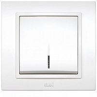 Zena жемчуг выключатель 1кл подсв.Led | код 500-012500-201 | ABB