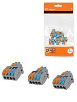 Клемма разветвительная СКР-424 (4 мм2) (5 шт/упак) TDM | код SQ0527-0313 | TDM