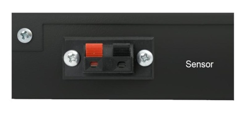 Модуль вентиляторный 19', 2 вентилятора, с цифровым термодатчиком, цвет черный (RAL 9004) | код 8615c | Cabeus фото 5