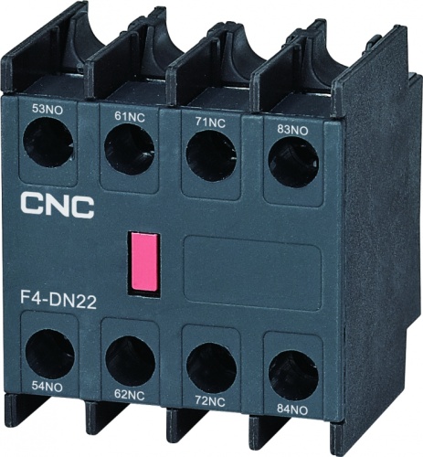 Доп. контакты F4-DN20 (CJX2i, CJX2-D, CJX2s) 2НО+0НЗ | код C000212 | CNC