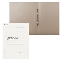 Скоросшиватель картонный мелованный BRAUBERG, гарантированная плотность 440 г/м2, до 200 листов, 128987, 128 987 | код 128987 | BRAUBERG