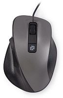 Мышь Оклик 504M черный/серый оптическая (3600dpi) silent USB (6but) | код 2004741 | Oklick