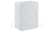 Щит навесной с монт. панелью, 400X300X170мм (ВхШхГ), дверь глухая поликарб., IP65, поликарбонат | код 001-046-304017-00-17 | Mutlusan