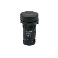 Кнопка плоская черная, 2NO, IP54, пластик MTB7-EA23 | код 132692 | MEYERTEC