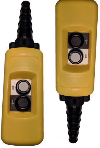 ПКТ-22Б2-С (2 двухскоростные кнопки 2НО+1НЗ+гриб с фиксацией 1НЗ) пульт | код XACA291.BR | Briswik