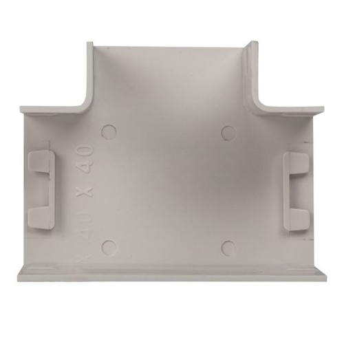 Угол T-образный (40х40) (4 шт) белый-Plast | код tchw-40-40x4 | EKF фото 5