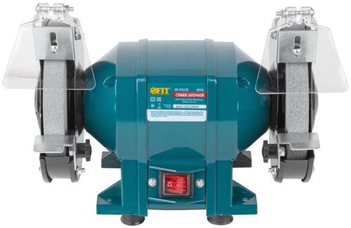 Станок заточной 250Вт 2950об/мин; круги 150/12.7мм; 20мм FIT 80436 фото 4