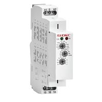 Реле времени многофункциональное, конфигурация контакта 1CO, AС/DC 12-240В | код DRM-TM-1-240 | DKC