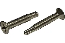 Саморез с потайной головкой с буром DIN 7504O 3,9x38 A2 | код А2 7504О 3,9*38/500 | KMP