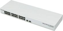 Коммутатор MikroTik CSS326-24G-2S+RM (L2) 24x1Гбит/с 2SFP+ управляемый | код 1080100 | MIKROTIK