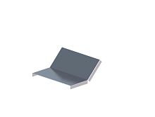 Крышка лотка монтажного углового 45 вверх ЛР45В.200.15.169.1.1 | код Н0121450124 | СОЭМИ Ст.Оскол