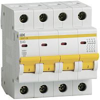 Автоматический выключатель ВА47-29 4Р 40А 4,5кА В | код MVA20-4-040-B | IEK 