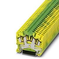 Клемма защитного провода STS 2,5-QUATTRO-PE | код 3031759 | PHOENIX CONTACT