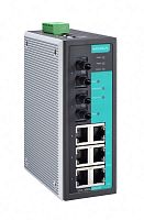 Коммутатор EDS-408A-MM-ST-T Ethernet switch, 6 10/100 BaseTx ports, 2 multi mode 100 BaseFx,ST, t:-40/+75C | код 00-06003660 | MOXA