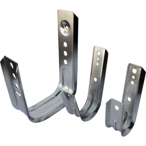 Кабельный кронштейн настенный, 123х66 мм, оцинкованный | код LAN-CC-JWL-M-EZ | LANMASTER