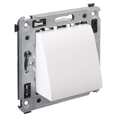 Вывод кабеля из стены "Avanti" "Белое облако" | код. 4400983 | DKC Вывод кабеля из стены "Avanti" "Белое облако" | код. 4400983 | DKC