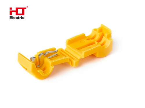 Зажим-ответвитель ОВ T-3 2.5-6.0 мм2 желтый HLT | код 084-12-012 | HLT