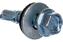 Саморез по металлу 5,5х25 Цинк (3300) сверло №3 | код 347860 | Руфкомплект