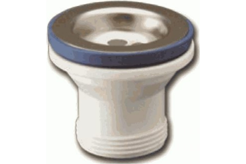 Выпуск ЭЛИТ с нержавеющей чашкой D70 мм 1'1/2 | код 30980641 | VIRPlast Выпуск ЭЛИТ с нержавеющей чашкой D70 мм 1'1/2 | код 30980641 | VIRPlast