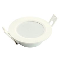 Светильник светодиодный ДВО-8w 6400K 720Лм slim белый Feron.ONE | код 51184 | Feron