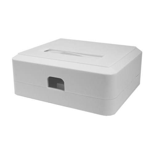 Корпус розетки для двух вставок типа Keystone Jack, белая | код 10-0311 | SUPRLAN фото 2 Корпус розетки для двух вставок типа Keystone Jack, белая | код 10-0311 | SUPRLAN фото 2