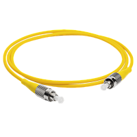 Патч-корд оптический LANMASTER, LSZH, симплексный, FC/UPC-FC/UPC, SM OS2, 10 м | код LAN-FC-FC/SU-10 | LANMASTER