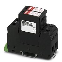 Молниеотвод / разрядник для защиты от импульсных перенапряжений типа 1/2 VAL-MS-T1/T2 48/12.5/1+1V-FM | код 2801533 | PHOENIX CONTACT