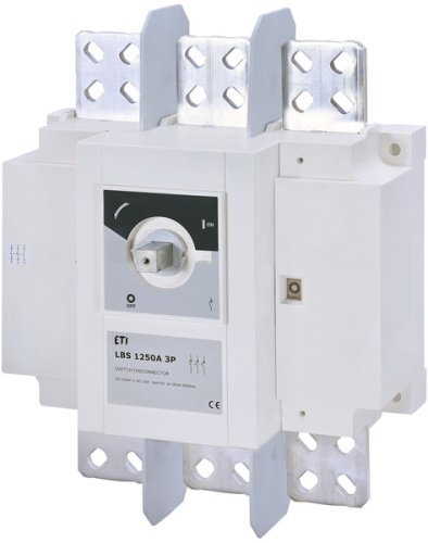 Выключатель нагрузки LBS 3P 1250 (1-0, 1250А) | код 004661456 | ETI