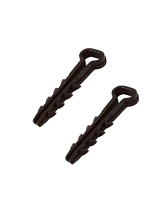 Дюбель-хомут для плоского кабеля 6-14мм черный (100шт) TDM | код SQ0539-0036 | TDM