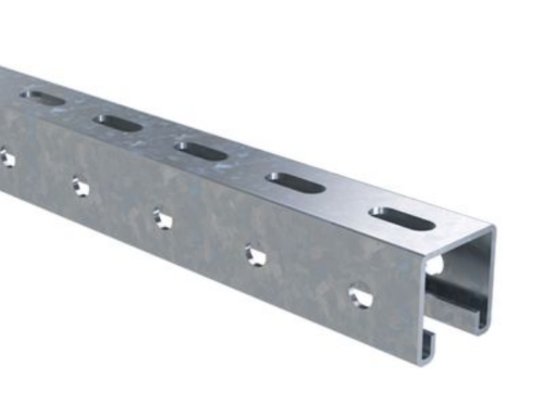 С-образный профиль 41х41, L1200, толщ.2,0 мм, горячеоцинкованный | код BPV4112HDZ | DKC