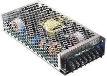 Источник питания AC-DC, 200Вт, ККМ, вход 85…264V AC, 47…63Гц /120…370В DC, выход 15В/13.4A, рег. вых 13.5…18В, выход SB 5В/0.3А, дист. вкл/выкл, изоляция 3000В AC, в кожухе 199х98х38мм, -40…+70С | код HRPG-200-15 | MeanWell