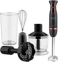 Блендер погружной Scarlett SC-HB42M44 800Вт черный/красный | код 1365138 | SCARLETT