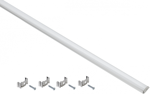 Профиль алюм. для LED ленты 1606 накл. гибк. 2м к-т опал IEK | код LSADD1606-SET1-2-G1-1-12 | IEK Профиль алюм. для LED ленты 1606 накл. гибк. 2м к-т опал IEK | код LSADD1606-SET1-2-G1-1-12 | IEK