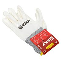 Перчатки рабочие PROFI Touch для чистовых работ (15 класс, 8 размер) EKF Expert | код pe15pm-8-exp | EKF