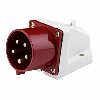 Вилка стационарная 515 3Р+РЕ+N 16А 380В IP44 ВС-102 a | код. 26021DEK | DEKraft