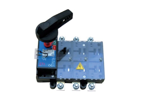 Разъединитель нагрузки с рукояткой на корпусе LA3/R 400А 4Р | код 004662143 | ETI Разъединитель нагрузки с рукояткой на корпусе LA3/R 400А 4Р | код 004662143 | ETI