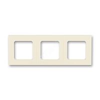 Рамка Levit 3 поста слоновая кость / белый | код 3901H-A05030 17W | ABB